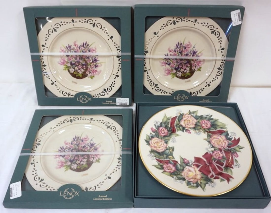 4 LENOX CHINA *PEACE PLATE* (1 of 3)