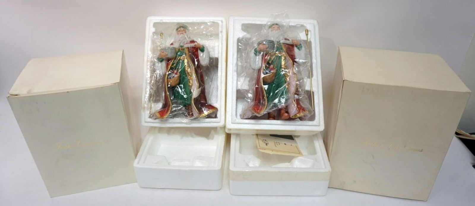 LENOX CHINA FATHER CHRISTMAS FIGURES (1 of 2)