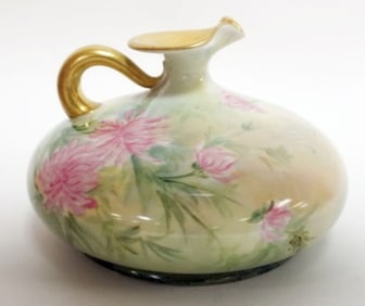 WILLETS BELLEEK HAND PAINTED PITCHER