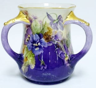 AMERICAN BELLEEK LOVING CUP
