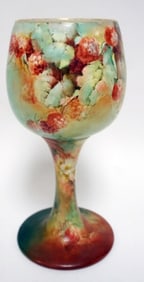 AMERICAN BELLEEK WILLETS BELLEEK CHALICE