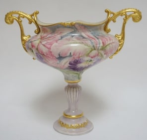 LENOX BELLEEK COMPOTE URNS
