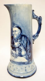 WILLETS BELLEEK MONK PITCHR