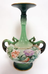 AMERICAN BELLEEK LARGE VASE