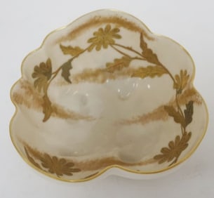 OTT & BREWER AMERICAN BELLEEK BOWL