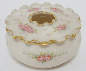 WILLETS BELLEEK HAIR RECEIVER