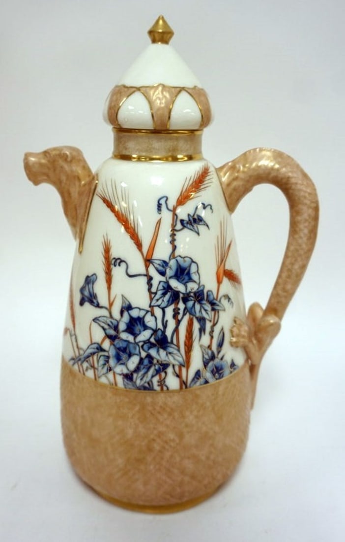 OTT & BREWER AMERICAN BELLEEK PITCHER (1 of 12)
