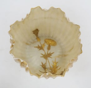 OTT & BREWER AMERICAN BELLEEK BOWL