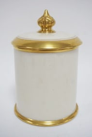 LENOX BELLEEK COVERED JAR