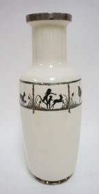 LARGE LENOX BELLEEK VASE