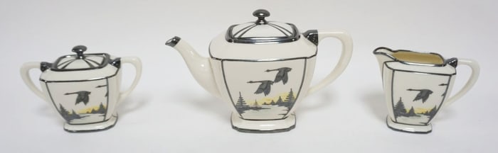 LENOX BELLEEK 3 PC TEASET