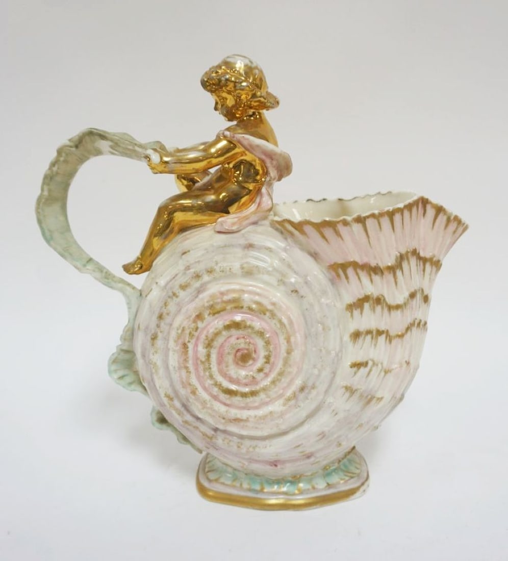 WALTER SCOTT LENOX AMERICAN BELLEEK PITCHER (1 of 7)