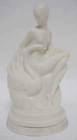 LENOX 1929 LEDA & SWAN LAMP FIXTURE