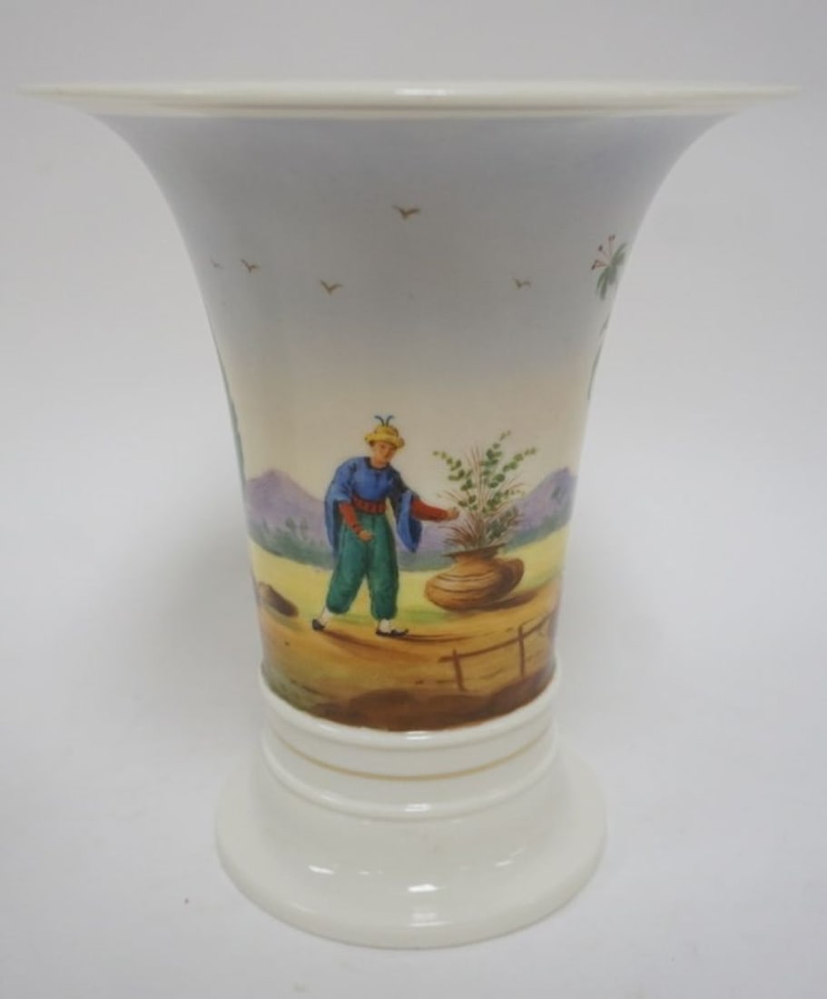 LENOX GREEN MARK FLAIR NECKED VASE (1 of 5)