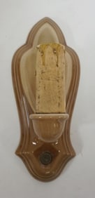 LENOX BROWN AND TAN WALL SCONCE
