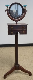 MAHOGANY EMPIRE SHAVING STAND