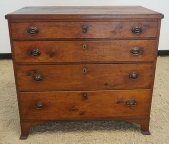 ANTIQUE WALNUT CHEST