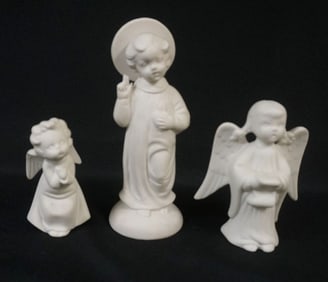 ROUSE PARIAN GROUP OF 3 ANGELS