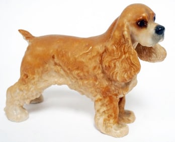 BOEHM PORCELAIN COCKER SPANIEL FIGURE