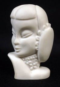 PARIAN ART DECO PROFILE OF WOMAN