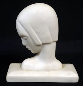 PARIAN ART DECO PROFILE OF WOMAN