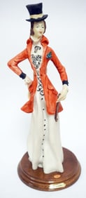 ITALIAN CAPODIMONTE STYLE FIGURE
