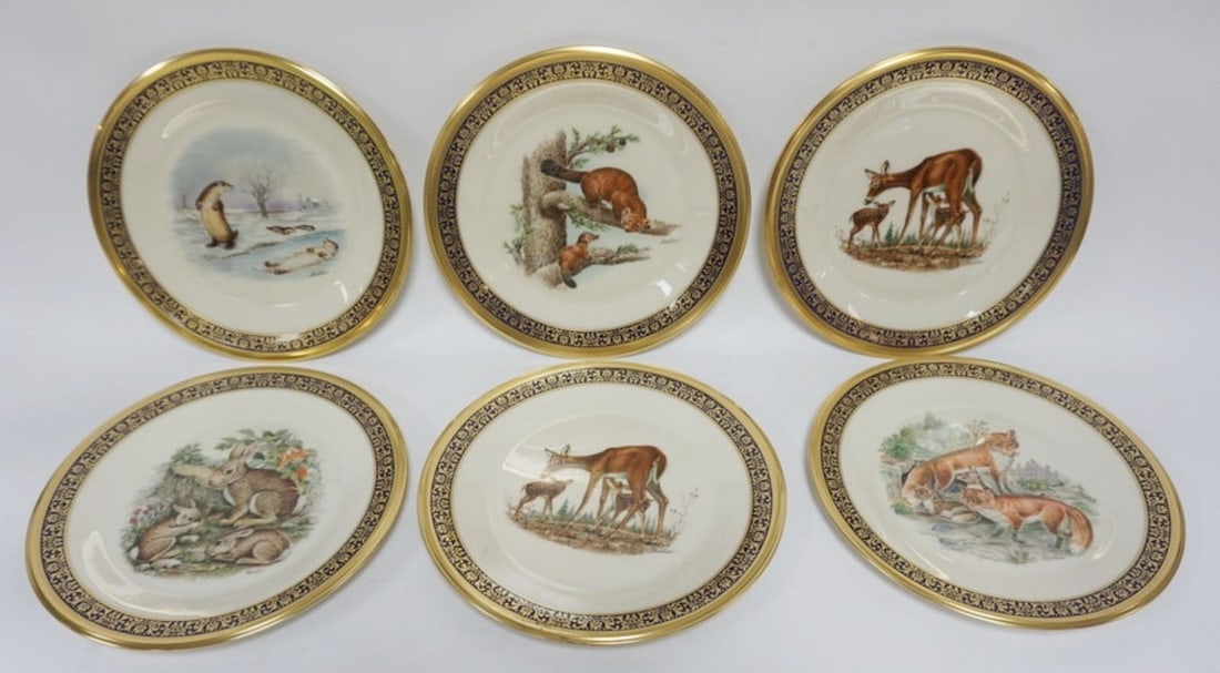 LENOX WOODLAND AND WILDLIFE LTD ED PLATES (1 of 6)