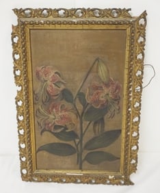 ANTIQUE OIL PAINTING ON CANVAS