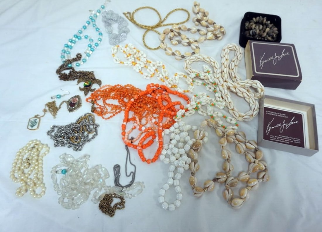 LADIES DESIGNER NECKLACES: 20 LADIES DESIGNER NECKLACES SOME MARKED BY THE MAKER