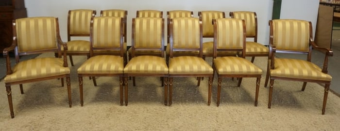 12 ARMUNDO COLLECTION ITALY DINING CHAIRS