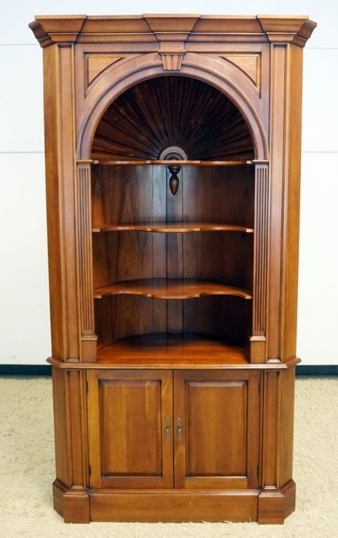 HARDEN CHERRY CORNER CABINET (1 of 5)