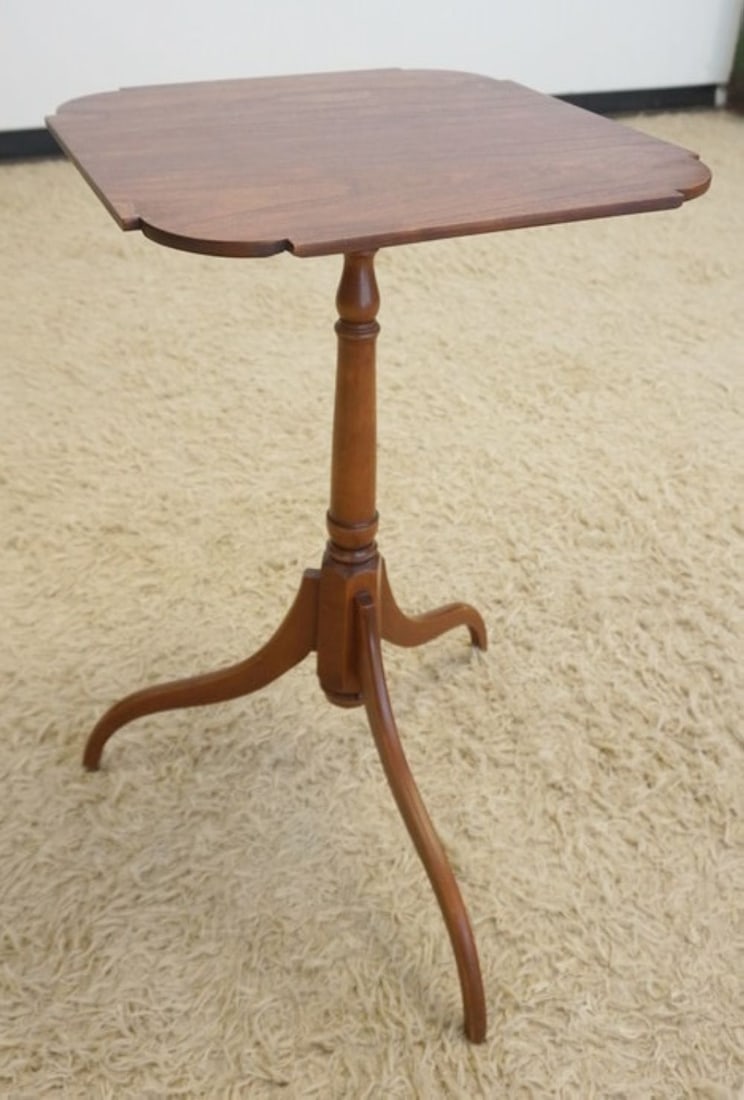 ELDRED WHEELER CHERRY CANDLE STAND (1 of 3)