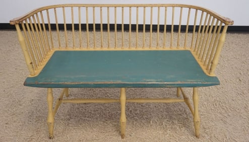 DAVID T SMITH & CO BENCH MADE SETTEE