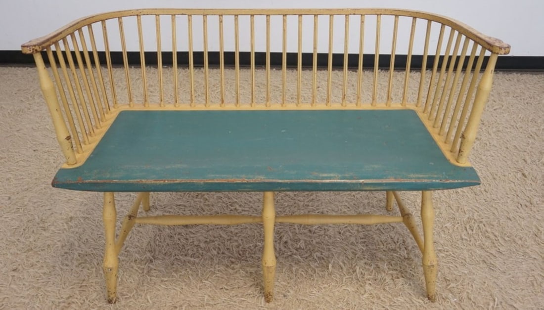 DAVID T SMITH & CO BENCH MADE SETTEE (1 of 4)