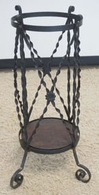 WROUGHT IRON UMBRELLA STAND