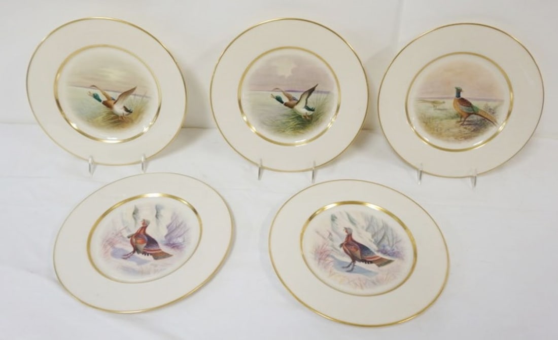 J. NOSEK, L. NEMETZ HAND PAINTED LENOX PLATES (1 of 9)