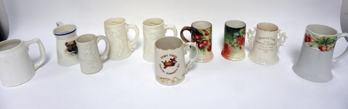GROUP OF ASSORTED MUGS