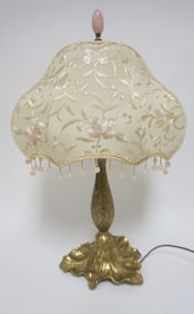BRASS BOUDIOR LAMP