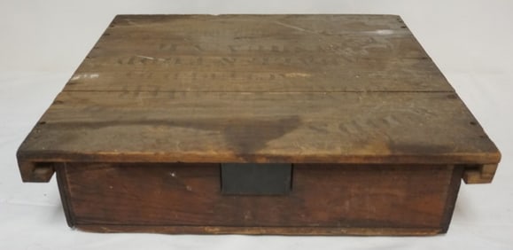 ANTIQUE COUNTRY STORE CASH TILL BOX