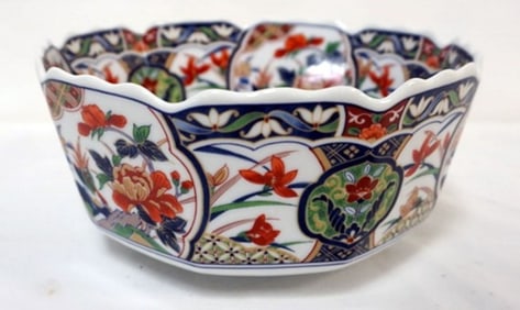 ASIAN PANEL SIDED BOWL