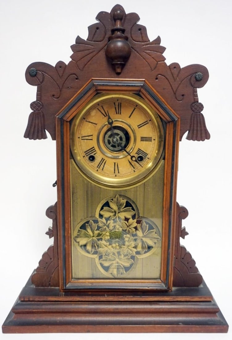 INGRAHAM SHELF CLOCK (1 of 4)