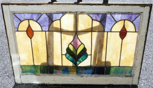 STAIN GLASS WINDOW