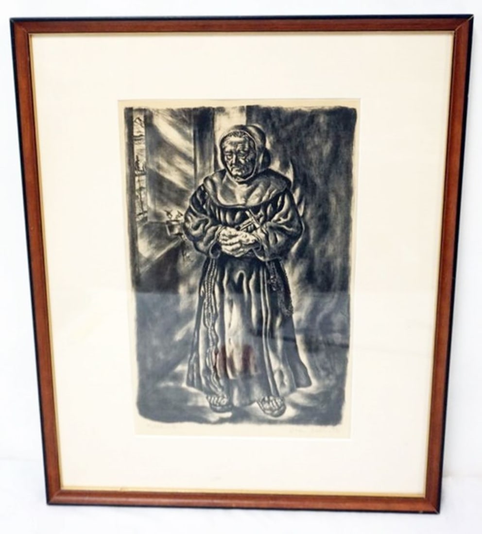 IVAN LORRAINE ALBRIGHT LITHOGRAPH (1 of 3)