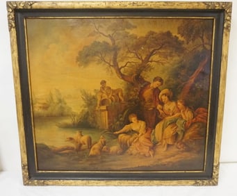 OIL ON CANVAS