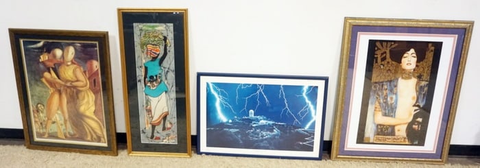 ASSORTED ARTWORK AND POSTER