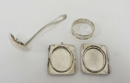 STERLING SILVER AND SILVER PLATE