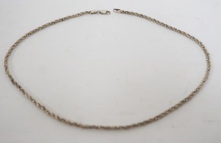ITALIAN STERLING SILVER CHOKER