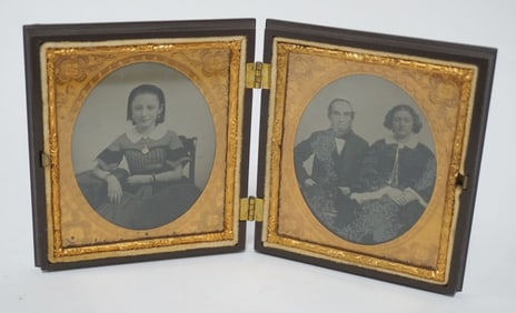 TIN TYPE IN GUTTA-PERCHA CASE