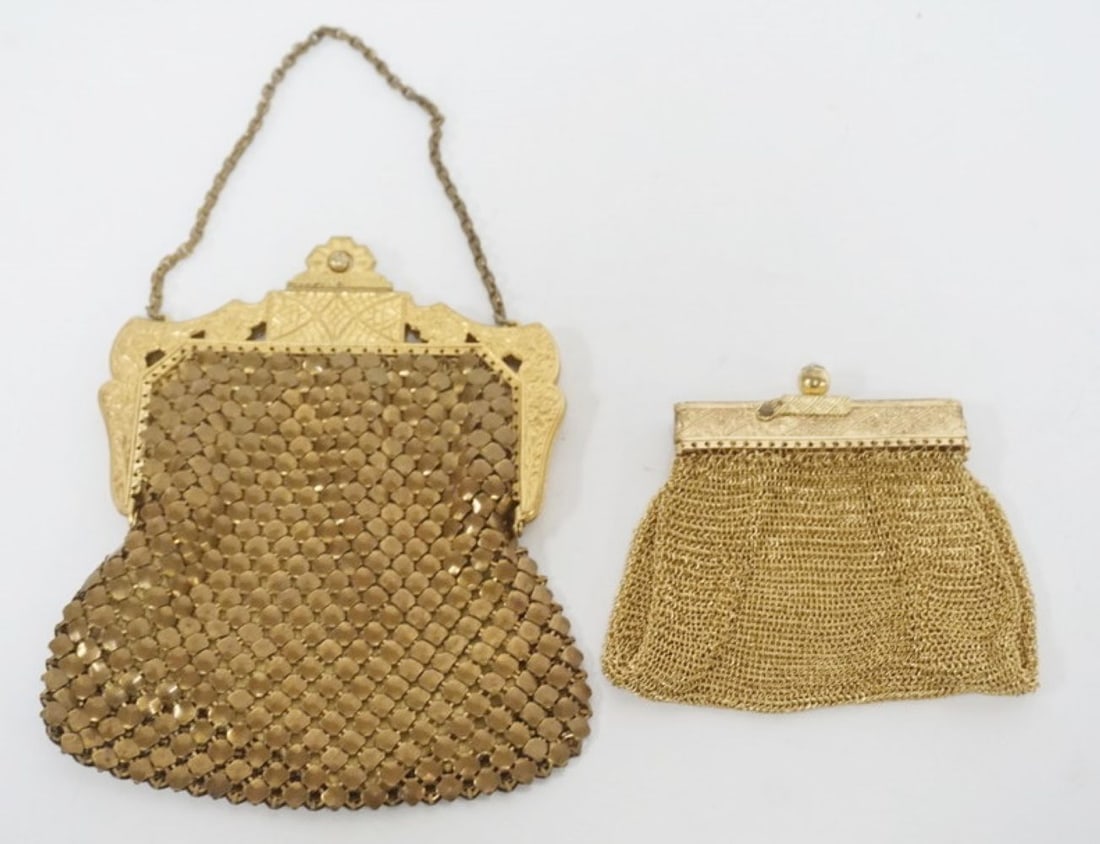 ANTIQUE LADIES MESH EVENING BAGS (1 of 3)