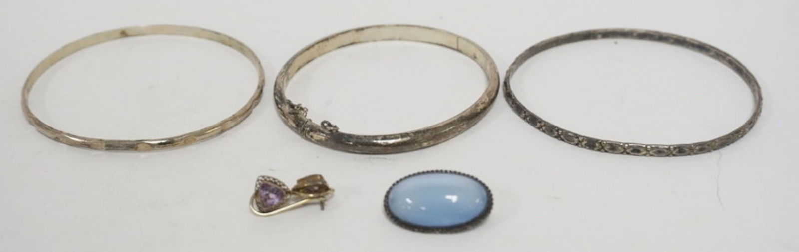 LADIES STERLING SILVER JEWELRY ASSORTMENT (1 of 3)